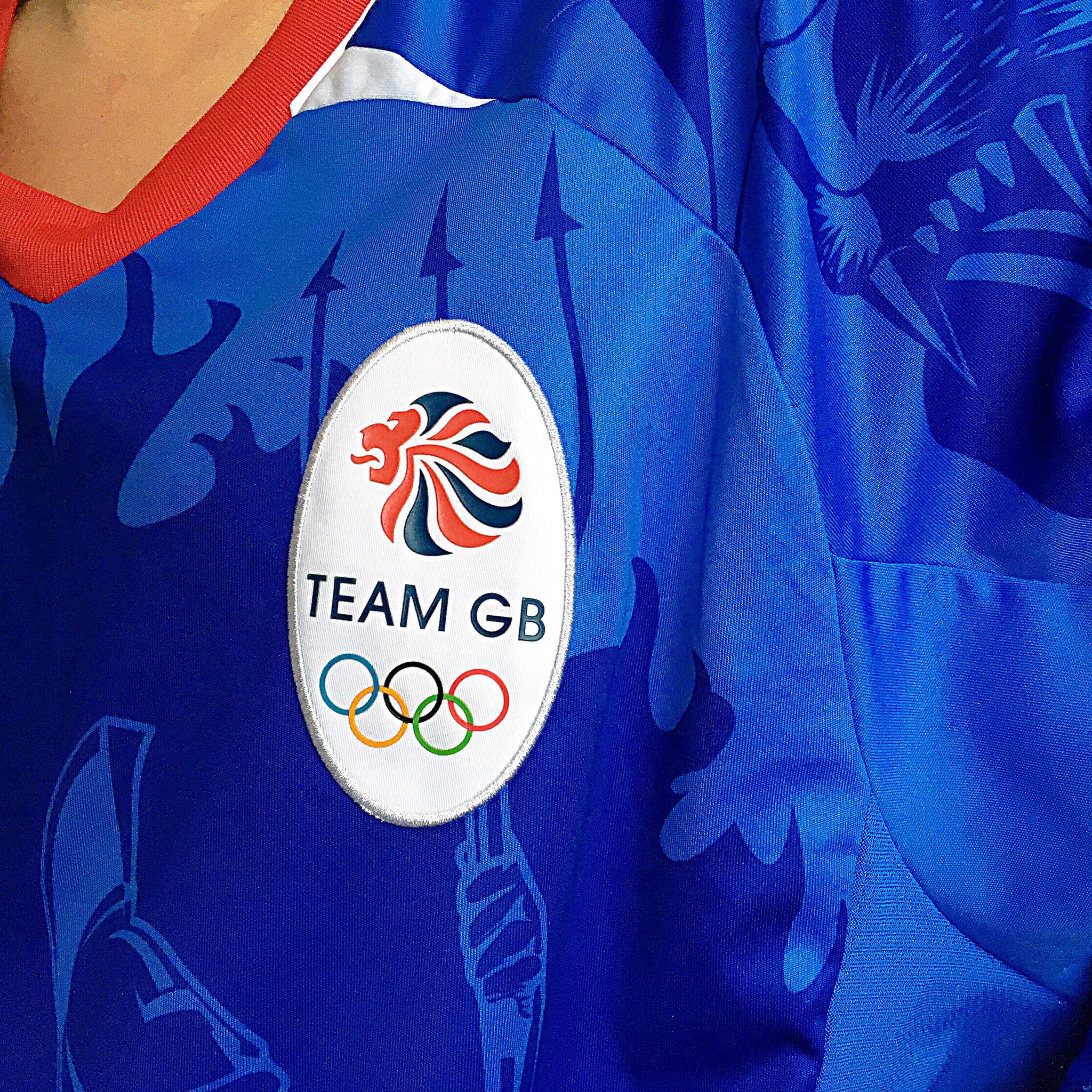 UNISEX GB TEAM ADIDAS OLYMPIC FOOTBALL MEN TEE TOP