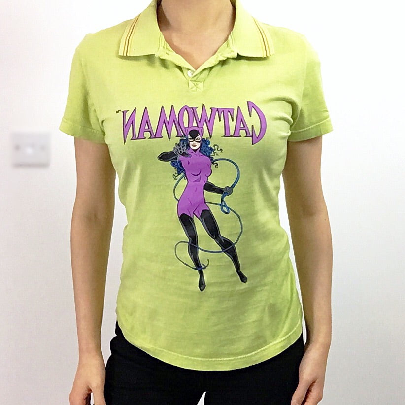 VINTAGE DOLCE & GABBANNA CAT WOMAN TEE