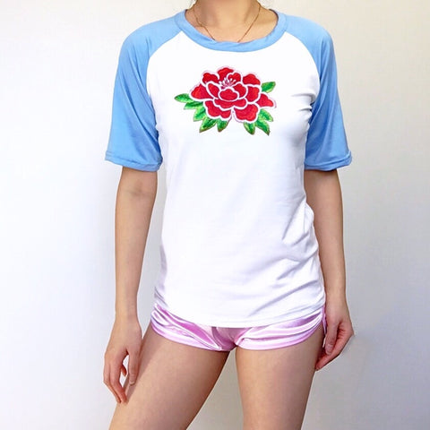 FLORAL TEE TOP