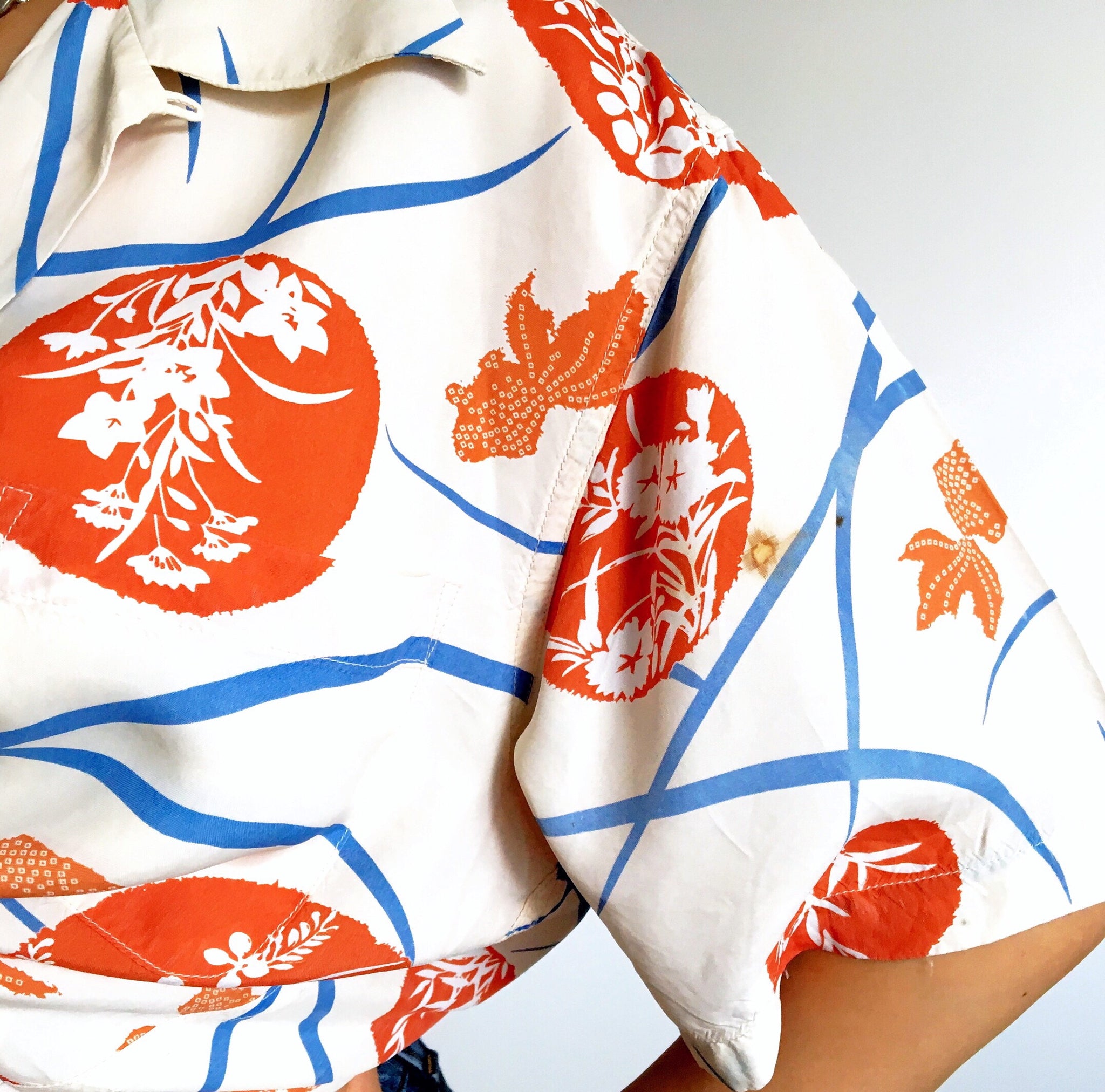 90S Y2K VINTAGE UNISEX JAPANESE  GOLD FISH  SHIRT TOP
