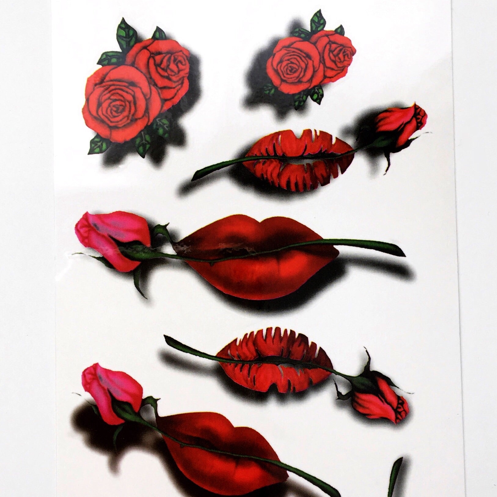 ROSE TATTOO STICKERS